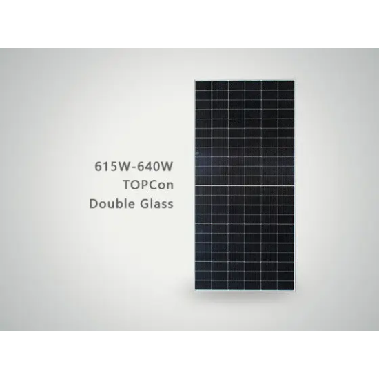 Сонячна панель Sunerise 630 Вт JC615-132-210R-DG N-тип TOPCon Bifacial (Двостороння)